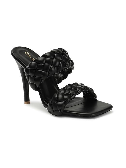 Retro Walk Fashionable Braided Heels